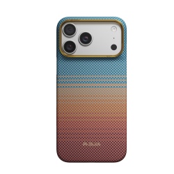 Husa Pitaka pentru iPhone 18 Pro Max, Edge Case, PitaTap™, Sunset 2.0, California Dream 01