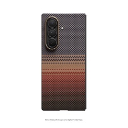 Husa Pitaka pentru Samsung Galaxy Z Fold7 MagEZ 7, Ultra-Slim, Sunset