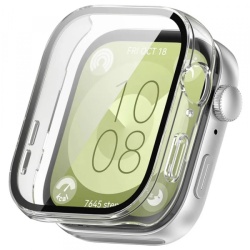Husa Techsuit Defense360 Pro pentru Huawei Watch Fit 3, Transparenta