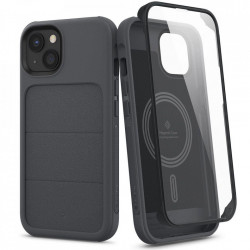 Husa telefon, Spigen CASEOLOGY STRATUM pentru IPHONE 13 ASH GREY