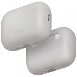 Husa UNIQ Lino pentru Apple AirPods Pro 3, Bej