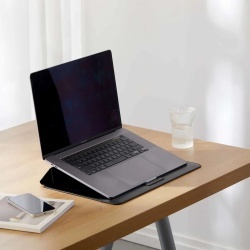 HyperShield Stand & Go Laptop Sleeve, MacBook Pro 15"/16" Black - Img 5