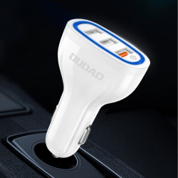 Incarcator auto DUDAO QuickCharge 3.0 3x USB 2.4A 18W - negru - Img 5