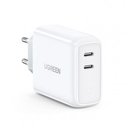 Incarcator priza Ugreen 2x USB Typ C 36 W Quick Charge 4.0 Power Delivery SCP FCP AFC (70264 CD199)