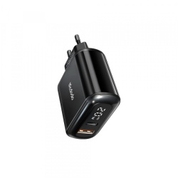 Incarcator Retea McDodo CH-7170 Chocolate Display, 20W, 3A, 1 x USB-A - 1 x USB-C, Negru