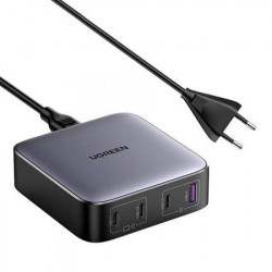 Incarcator UGREEN CD328 Nexode, 3x USB-C, USB-A, GaN, 100W (negru)