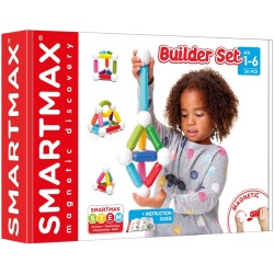 Joc magnetic Smart Max - My First Builder Set, Primul meu set de constructor, 20 piese