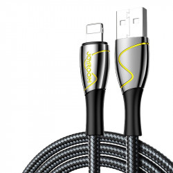 Joyroom seria Mermaid USB - Cablu Lightning 2,4A 1,2m negru (S-1230K6)