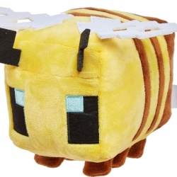 Jucărie de Pluș Mattel Minecraft Base, Personaje Asortate din Jocul Video (Diverse Modele), Material Textil Moale, Detalii Pixelate Autentice, Cadou Colecționabil pentru Copii și Fani Minecraft - Img 3