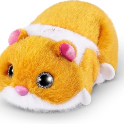 Jucărie Interactivă Electronică de Pluș Pets Alive Hamster Mania ZURU (Model Portocaliu), Hârciog Interactiv cu Peste 20 de Sunete Realiste, Mișcare în și în Afara Mingii - Img 3