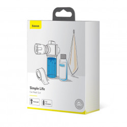 Kit aditional spalare auto Baseus, recipient pentru lichid, laveta, sticluta cu sampon, banda de etansare - Img 2