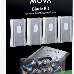 Kit de 12 lame Mova MBKM10, compatibile cu robot de tuns gazon Mova 600 / 1000 - Img 2