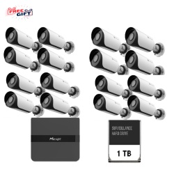 KIT16 MILESIGHT BULLET 2MP NVR 16 CANALE - Img 2
