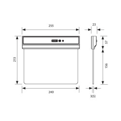 LAMPA LED EXIT VIVALUX VIV004031 - Img 2