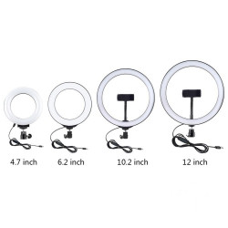 Lampa LED inel Puluz cu baza reglabila PU391 - Img 3