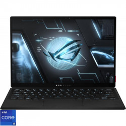 Laptop Gaming ASUS ROG Flow Z13 GZ301ZE-LD220W, Intel Core i9-12900H pana la 5GHz, 13.4" WUXGA Touch, 16GB, SSD 1TB, NVIDIA GeForce RTX 3050 Ti 4GB, Windows 11 Home, negru