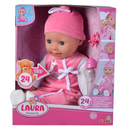 LAURA BABBLING BEBELUS 38CM