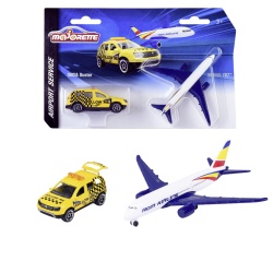 MAJORETTE SET MASINUTA DACIA DUSTER SI AVION BOEING 787