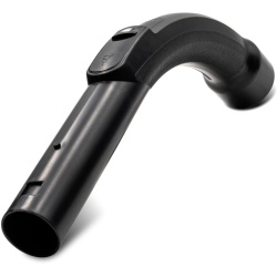 Mâner Furtun Aspirator Antistatic Compatibil Miele C1, C2, C3, S8, S6, S5, S4, S2, Diametru 35 mm, Reglaj Debit Aer, Negru/Gri