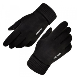 Manusi De Iarna Tactile Unisex Techsuit ST0010, Marime Universala, Negre