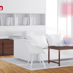 Marker Edding 8900 pentru retusuri mobilier lemn alb - Img 2