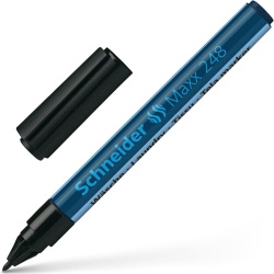 Marker permanent pentru textile Schneider Maxx 248, negru
