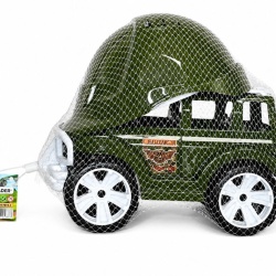 MASINA JEEP OFF ROADER CU CASCA MILITAR 32CM