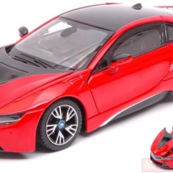 MASINUTA METALICA BMW I8 ROSU SCARA 1 LA 24