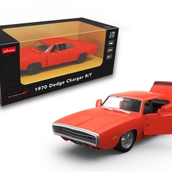MASINUTA METALICA DODGE CHARGER R/T 1970 PORTOCALIU SCARA 1 LA 36