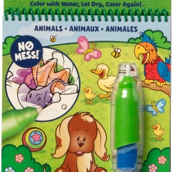 MELISSA AND DOUG WATER WOW CARTE DE COLORAT ANIMALE REUTILIZABILA CU APA
