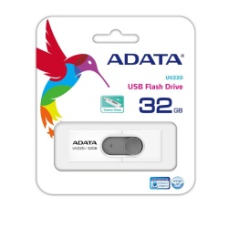 Memorie USB ADATA UV220, 32GB, USB 2.0, Alb/Gri - Img 5