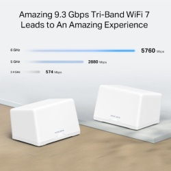 MERCUSYS HALO H47BE WHOLE MESH WIFI7 2PK - Img 7