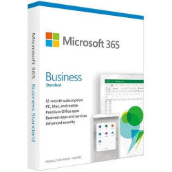 Microsoft® M365 Business Standard, Engleza, subscriptie 1 an, 1 utilizator, retail