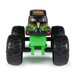 MONSTER JAM VALUE MASINUTA METALICA GRAVE DIGGER SCARA 1 LA 43 - Img 3