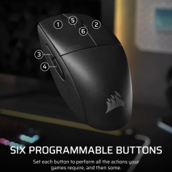 Mouse Gaming Wireless Corsair M55 - Img 8