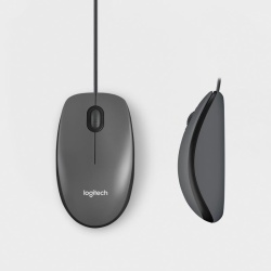 Mouse Logitech M100 1000 DPI, negru - Img 9
