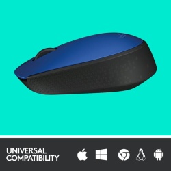 Mouse Logitech M170 WS 1000 DPI, albastr - Img 9