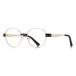 Ochelari De Calculator Dama Techsuit 3175, Anti-Blue Light, Aurii Negri