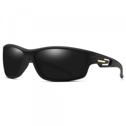 Ochelari De Ciclism Unisex Techsuit 201910, Polarizati, Negri