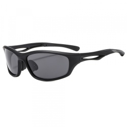 Ochelari De Ciclism Unisex Techsuit 9309, Polarizati, Negri Gri
