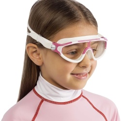 Ochelari de Înot pentru Copii CRESSI Baloo, Protecție UV și Lentile Anti-Aburire din Policarbonat, Catarame Micrometrice, Include Cutie de Protecție, pentru Vârsta 3-6 Ani - Img 2