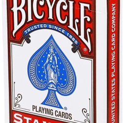 Pachet de Cărți de Joc Profesionale Magic Bicycle 808 Rider Back Standard Deck, Originale, Culori Roșu sau Albastru