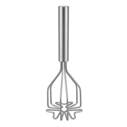 Pasator pentru Cartofi și Legume LM122, 25 x 9 cm, Oțel Inoxidabil, Design Ergonomic, Argintiu