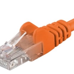 Patchcord UTP RJ45 Cat.5e 0.25m ORANGE - Img 3