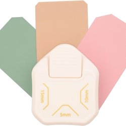 Perforator decorativ 3 in 1 pentru colturi Vaessen Creative 2137-091, pentru scrapbooking, felicitari si proiecte DIY din hartie