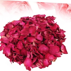 Petale Deshidratate de Trandafir Roșu 100g, Petrale Naturale pentru Băi Relaxante, Aromaterapie și Proiecte DIY - Img 2