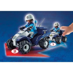 Playmobil City Action - Vehicul de politie - Img 4
