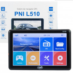PNI-L510S SISTEM NAVIGATIE 5" 8GB