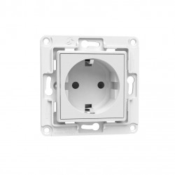 Priza Shelly EU, alba (accesoriu pentru sistemul de comutare Shelly Wall)