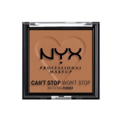Pudra NYX Professional Makeup, Can't Stop Won't Stop, Mocha, 6 g